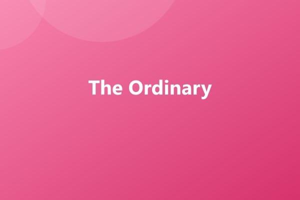 The Ordinary