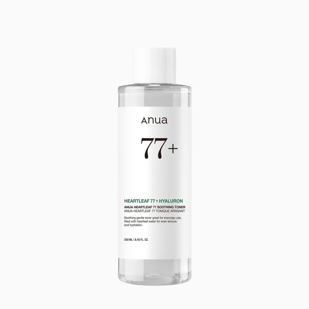 Anua Heartleaf 77% Soothing Toner — front of the bottle