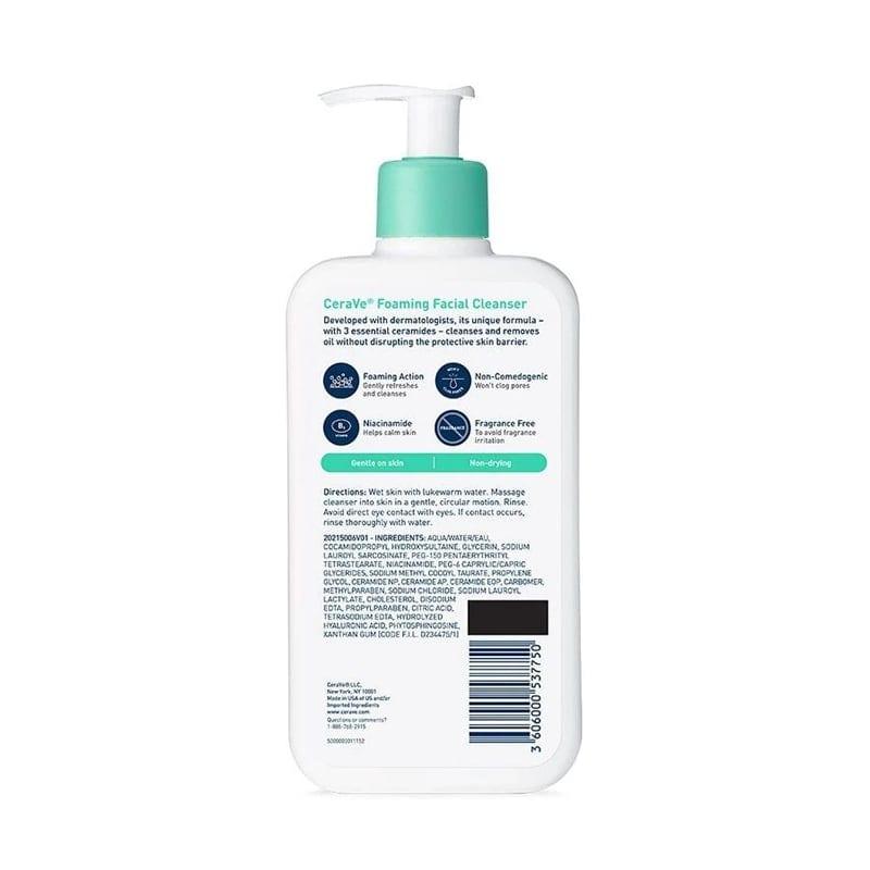 CeraVe Foaming Facial Cleanser — 236ml