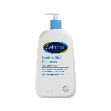 Cetaphil Gentle Skin Cleanser — front of the bottle