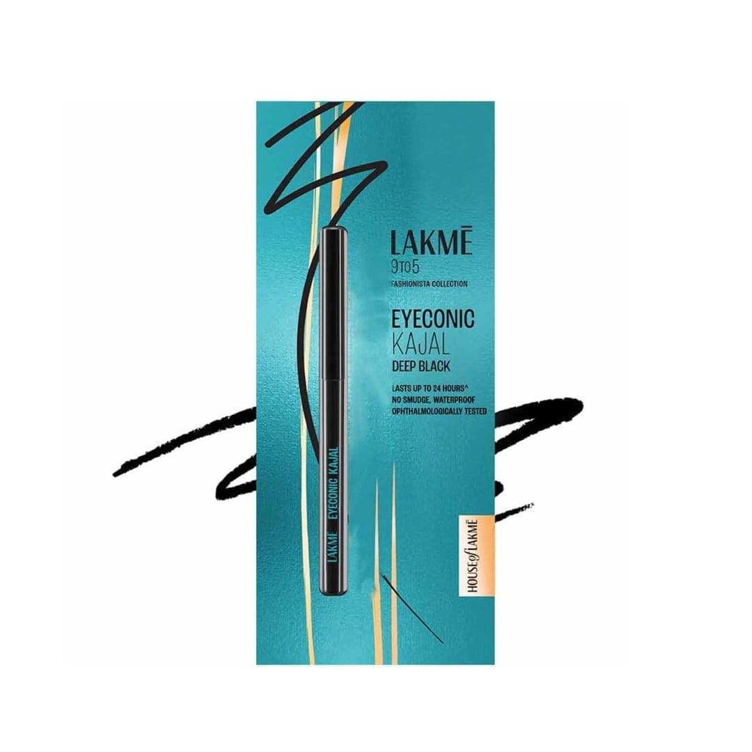 Lakmé Eyeconic Kajal Deep Black — 0.35g
